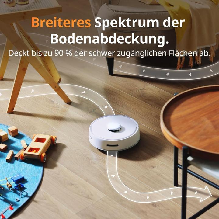 Produktbild SwitchBot Minisaugroboter K10+ Pro Saugroboter mit Absaugsta