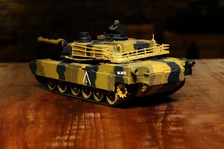 Image du produit Es-toys Heng Long char RC U.S. M1A2 Abrams 1:24 (RTR Prêt à fonctionner)