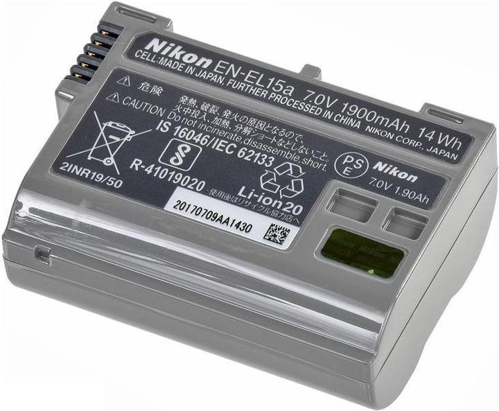 Nikon EN-EL15a lithium-ion battery (Rechargeable battery)
