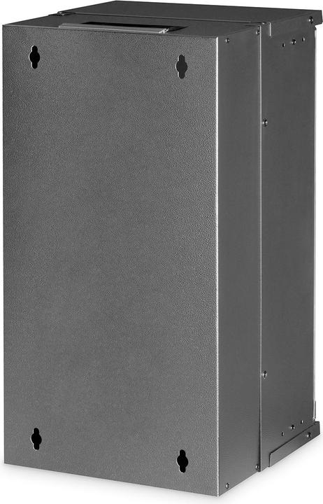 Produktbild Digitus 10" 12HE Wandgehäuse, SOHO PRO 591 x 316 x 298 mm, schwarz (12 HE, 10 Zoll Rack)