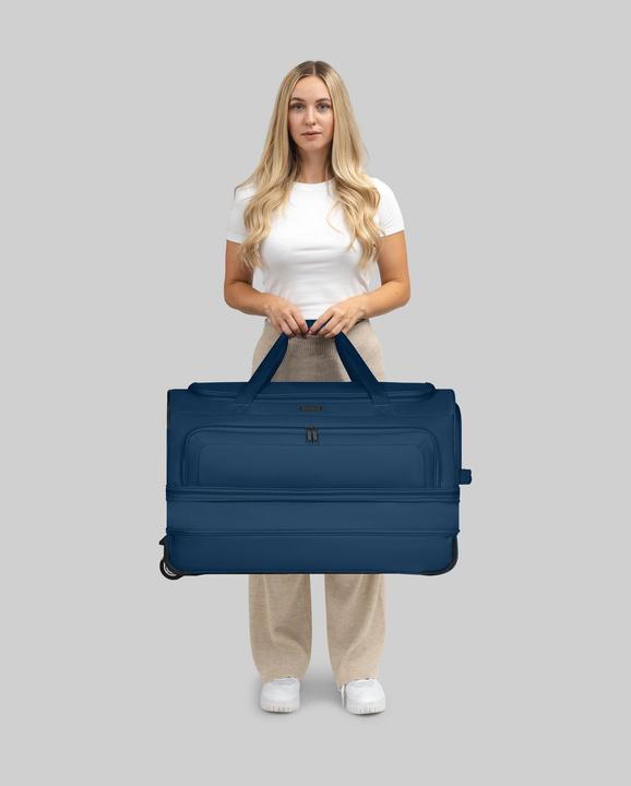 Immagine prodotto Redolz Borsa da viaggio Duffle Essentials a 2 ruote da 70 cm con piega ad espansione (86 l)
