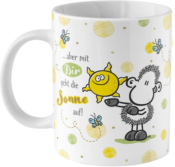 Actual product image Sheepworld Coffee mug With you the sun rises! 350 ml, 1 piece (350 ml, 1 x)