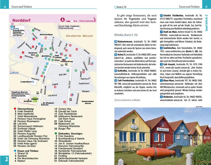 Produktbild Reiseführer Amrum (Deutsch, Nicole Funck, Michael Narten, 2025)