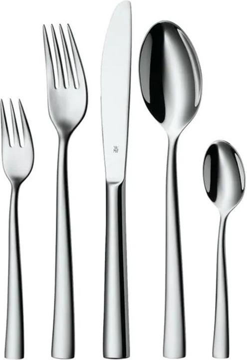 WMF Essbesteck Besteckset 12 Personen Philadelphia 60tlg Monobloc Edelstahl 18/10 poliert (60 Stück, Besteck Set)