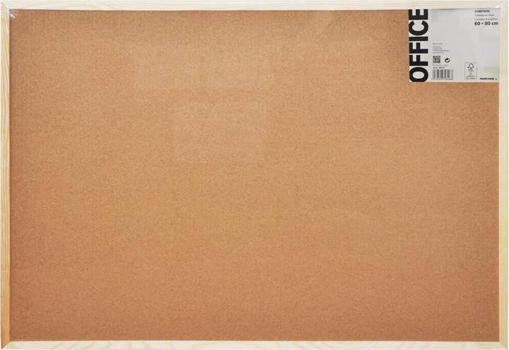 Image du produit Office Carton de liège (Tableau d'affichage, 80 x 60 cm)