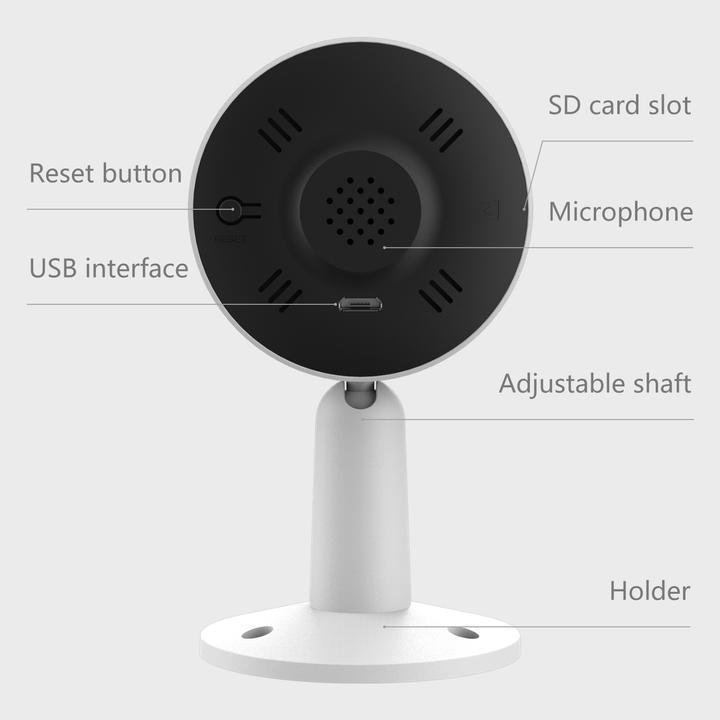 Image du produit Laxihub M4/IN1 Mini caméra intérieure Wi-Fi 1080P