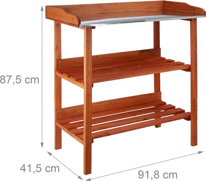 Actual product image Relaxdays Planting table