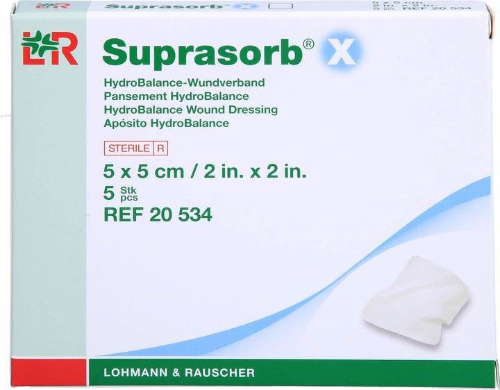 Produktbild Suprasorb X HydroBalance-Wundverband 5x5cm steril