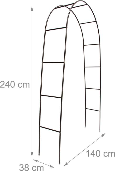 Image du produit Relaxdays Arc de porte (38 cm, 140 cm)