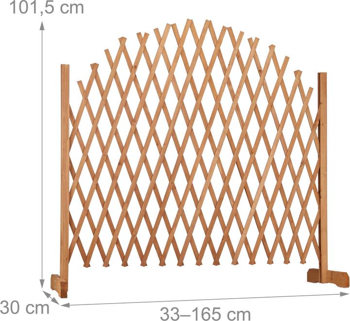 Actual product image Relaxdays trellis (30 cm, 165 cm)