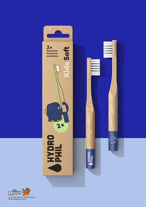 Produktbild Hydrophil Toothbrush ELEPHANT (Extra weich, 2 x)