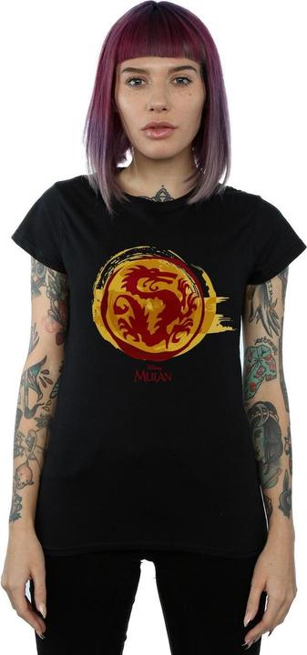 Immagine prodotto Disney Mulan Courage Dragon Symbol Maglietta Donna (L)