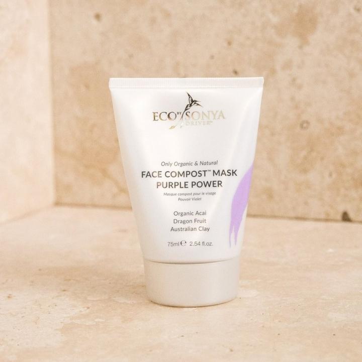 Produktbild Eco by Sonya Organic Face Compost Mask Purple Power - Aufhellende & beruhigende Gesichtsmaske (75 ml)