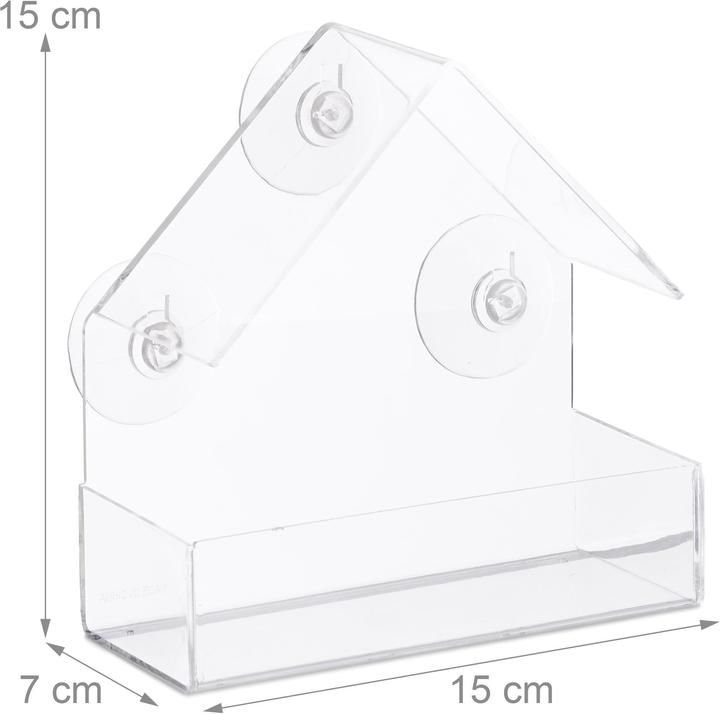 Produktbild Relaxdays Fenster-Futterhaus