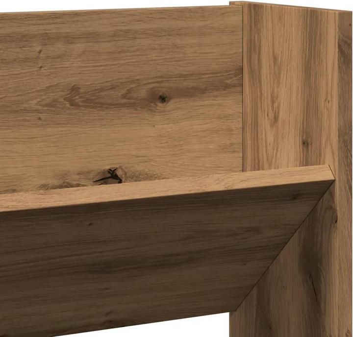 Produktbild VidaXL Wand-Schuhregal Artisan-Eiche 80x18x90 cm Holzwerkstoff (80 x 18 x 90 cm)
