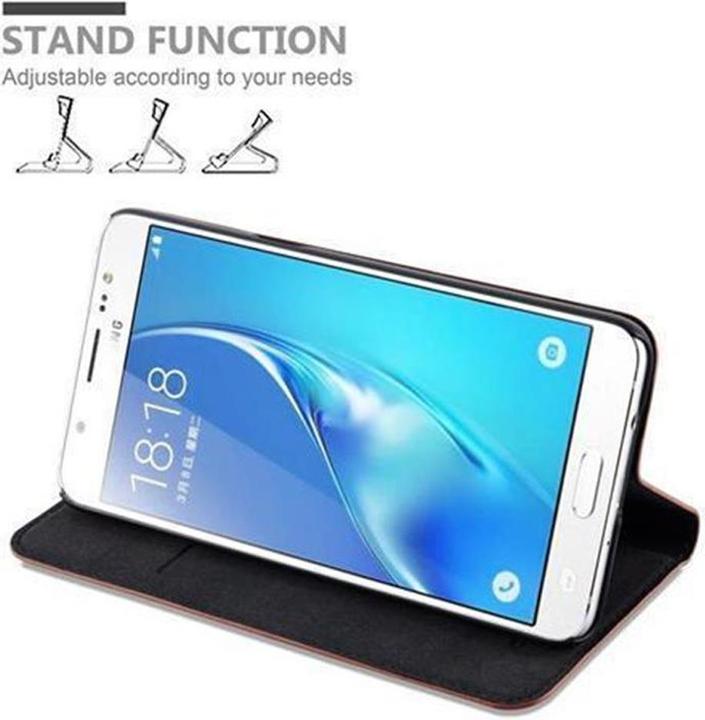 Actual product image Cadorabo Book Invisible Magnet Cover (Samsung Galaxy J5 (2016))