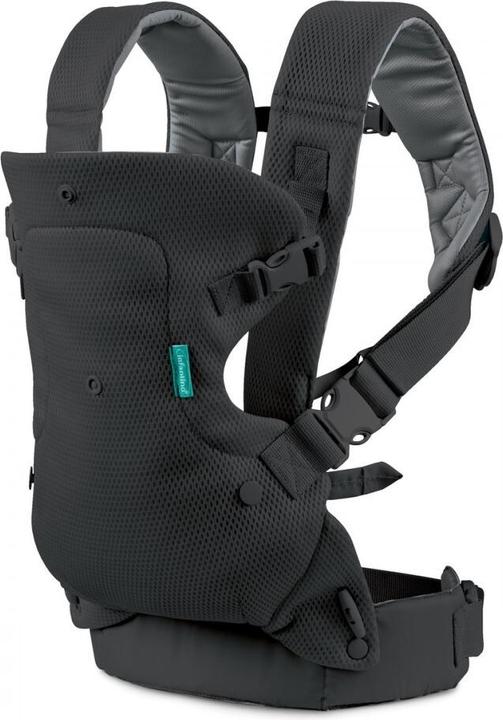 Productafbeelding Infantino Flip Advanced 4 in 1 draagzak met netstof Donker
