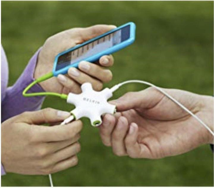 Image du produit Belkin Distributeur De Jack Rockstar 5x (Répartiteur de casque d'écoute)