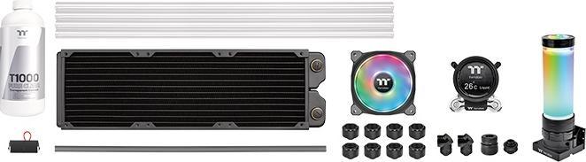 Produktbild Thermaltake pacific clm360 ultra hard tube liquid cooling kit 360mm wasserkühlung