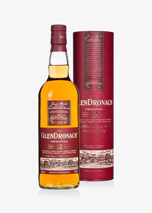 Produktbild Glendronach 12 Years Original (Single Malt, Scotch Whisky, 1 x 70 cl)