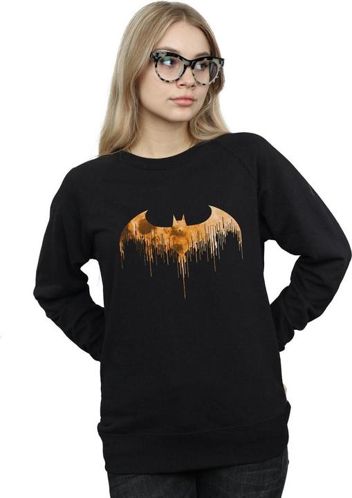 Image du produit - Sweat BATMAN ARKHAM KNIGHT HALLOWEEN MOON LOGO FILL - Femme (L)