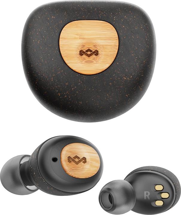 Actual product image House of Marley Bluetooth Headphones Champion Ear Buds Black (8 h, Wireless)