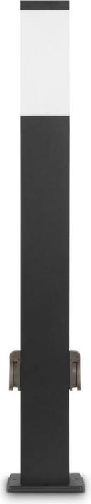 Productafbeelding Grafner Pad Light Vloerlamp 80 cm antraciet met 2 stopcontacten (E27, IP44)