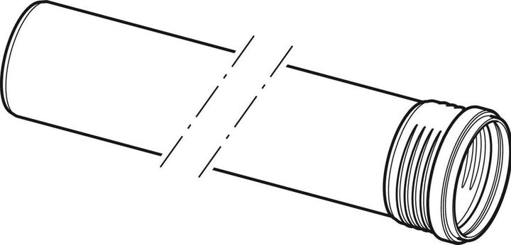 Actual product image Geberit Vertriebs GmbH Silent-PP Rohr mit 1 Muffe DN70 Länge 250mm