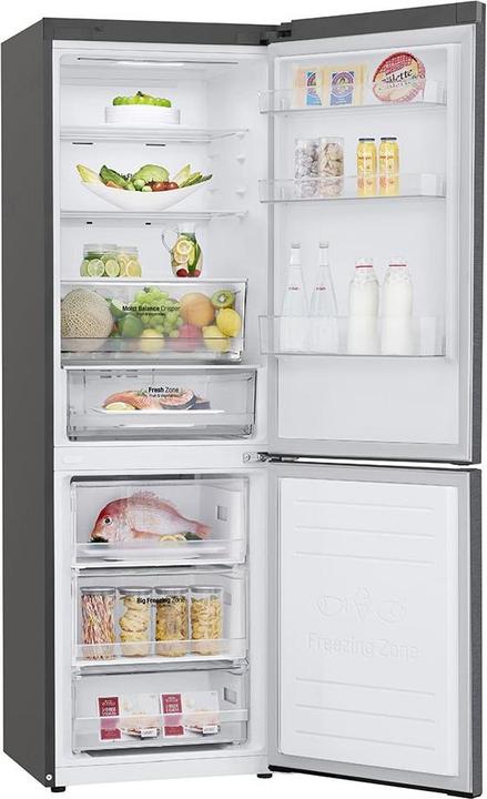 Actual product image LG GBB61DSHMN Koel/vries combinatie Rvs Vrijstaand (341 l)