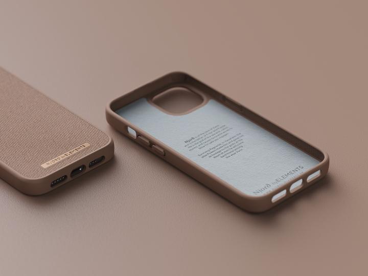 Actual product image Njord Hard Cover Tonal Case Pink Sand (Apple iPhone 14)