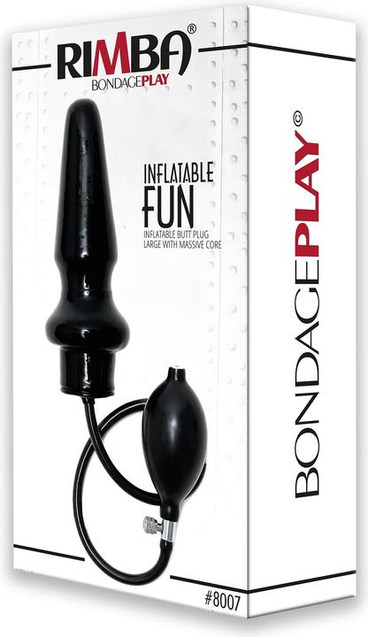 Produktbild Rimba Silikonplug aufblasbar Schwarz