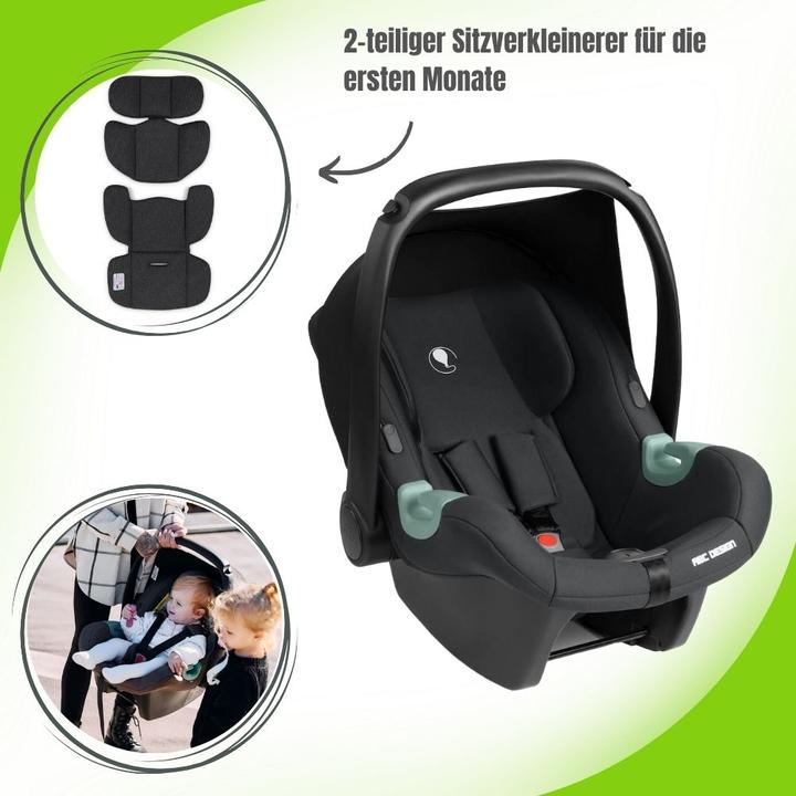 Produktbild ABC Design ABC Tulip Babyschale i-Size / 0 bis ca. 13 kg (Babyschale, ECE R129/i-Size Norm)