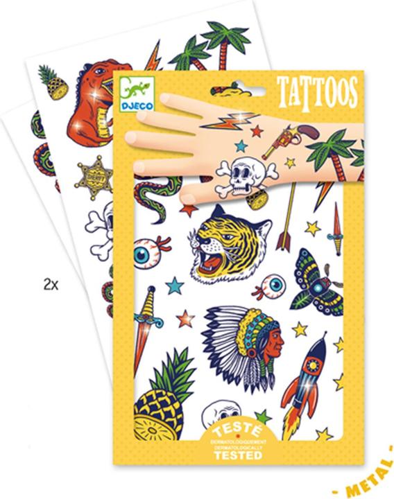 Produktbild Djeco Tattoos Bang Bang