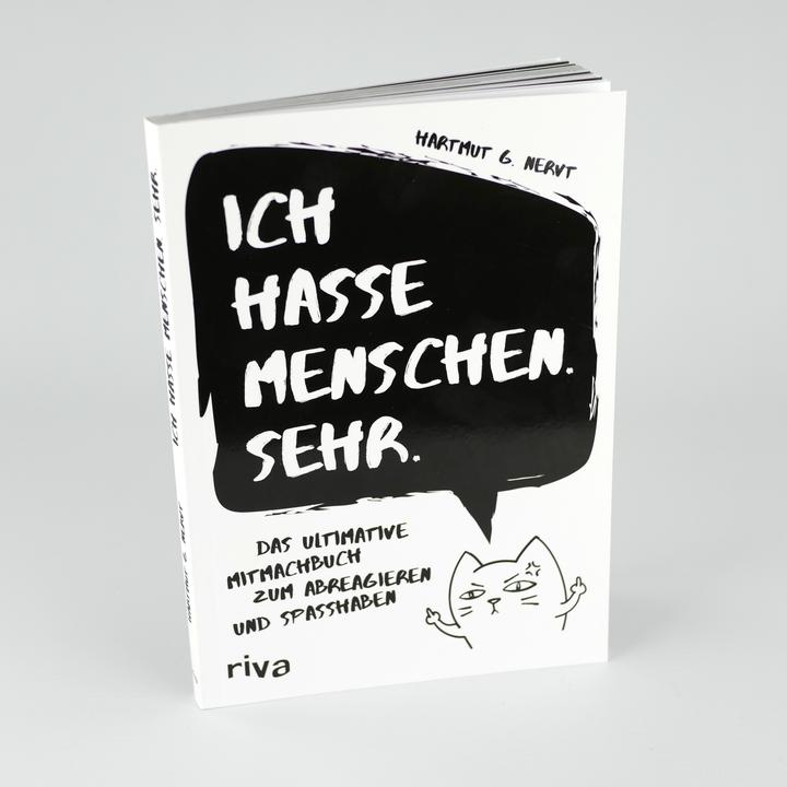 Immagine prodotto Ich hasse Menschen. Sehr (Tedesco, Hartmut G. Nervt, 2023)