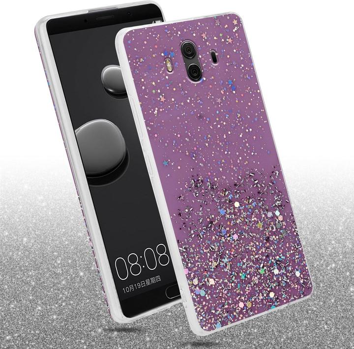 Actual product image Cadorabo TPU cover sparkling glitter (Huawei Nova 2i)