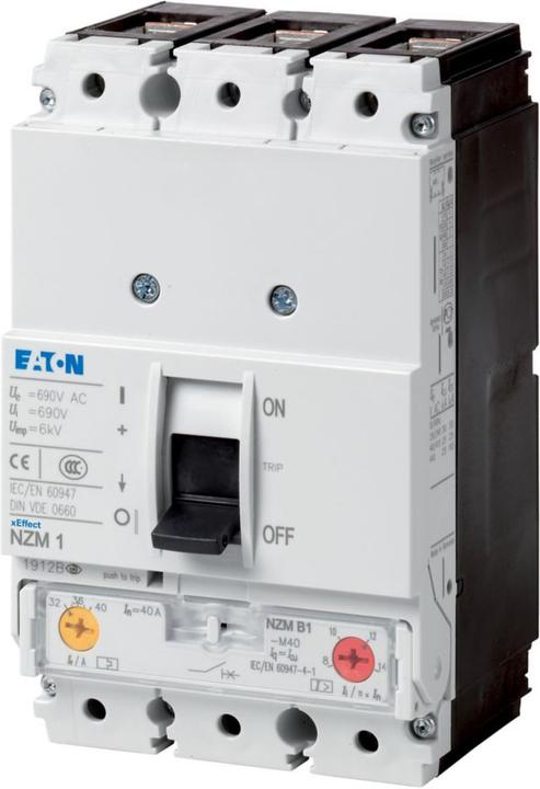 Actual product image Eaton Motor switch 3P 55 kW 80-100A NZMB1-M100 (265714)