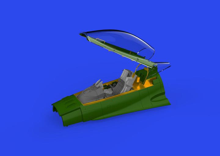 Produktbild Eduard F-16C Block 52 from 1997 cockpit PRINT KINETIC