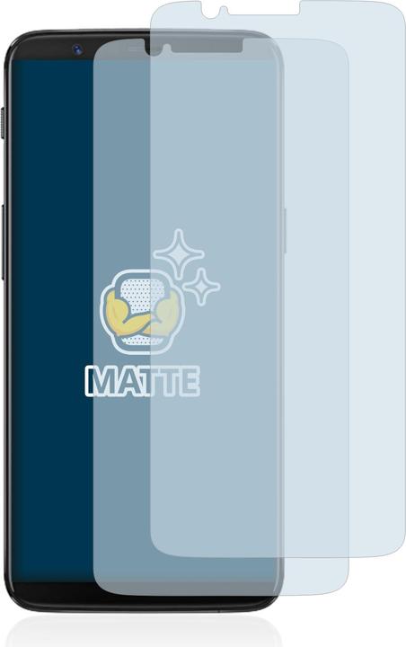 Actual product image BROTECT Anti-glare screen protector matt (2 Piece, OnePlus 5T)