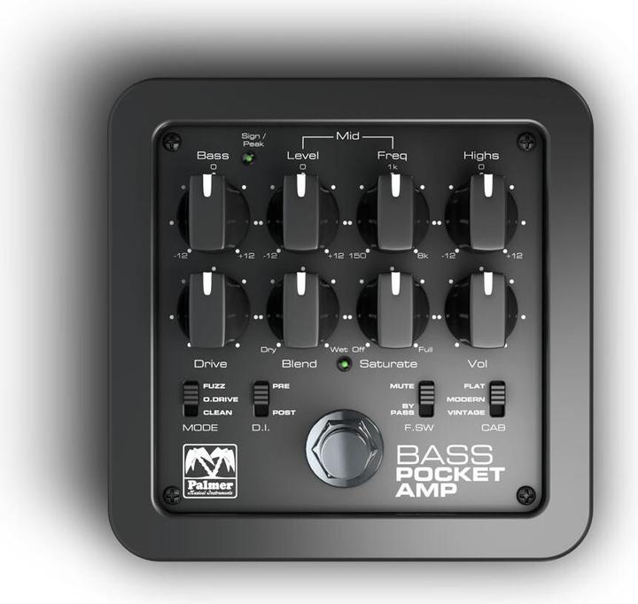 Palmer Audio Basso portatile POCKET AMP BASS (Chitarra)
