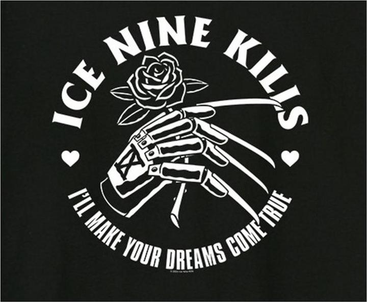 Actual product image Amplified Unisex Adult Dreams Ice Nine Kills T-Shirt (L)