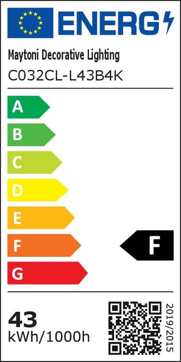 Energy Label Maytoni Zon (3800 lm)