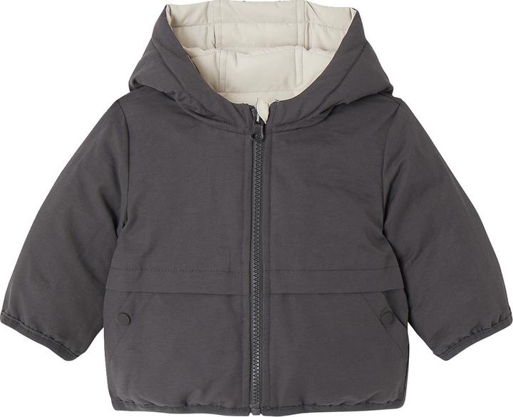 Vertbaudet Wendbare Baby Jacke mit Recycling-Polyester