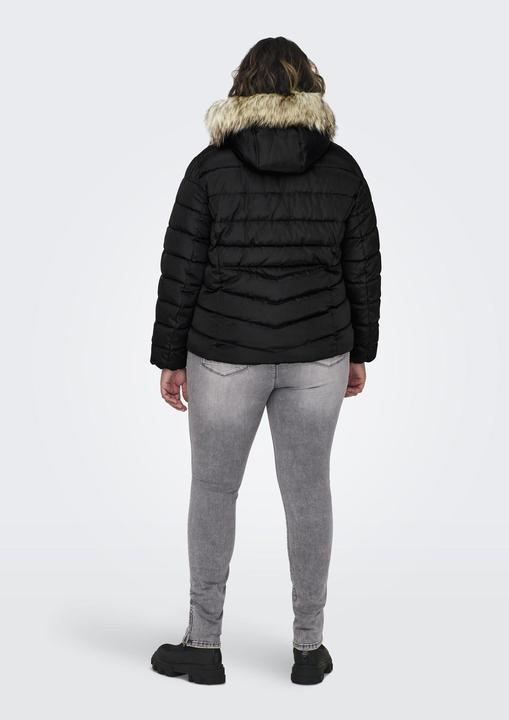 Actual product image Only Hood with faux fur lining Jacket Quilted jacket (L)