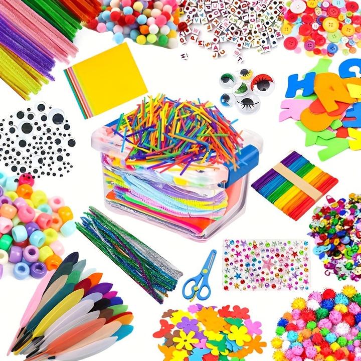Image du produit Activity Board Bricolage École et maison Jouets DIY Cadeaux et bricolage Cure-pipe Kit de bricolage