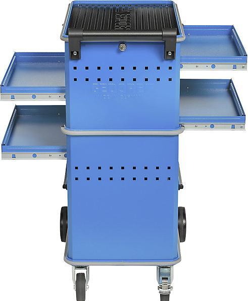 Actual product image Gedore Tool trolley 1580 W625xD400xH930mm 300 kg 4 drawers 1 steel plate (1 x)