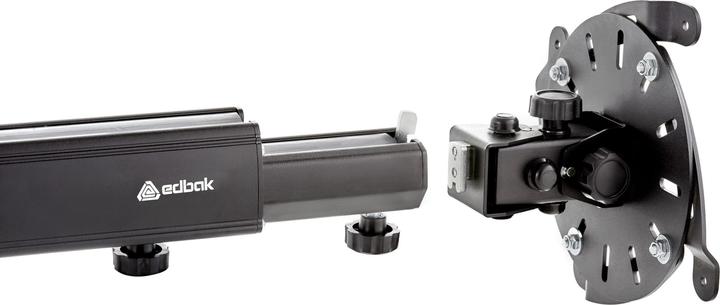 Image du produit edbak PMV200 Support plafond pour vidéoprojecteur 650-1000mm, noir (Plafond)