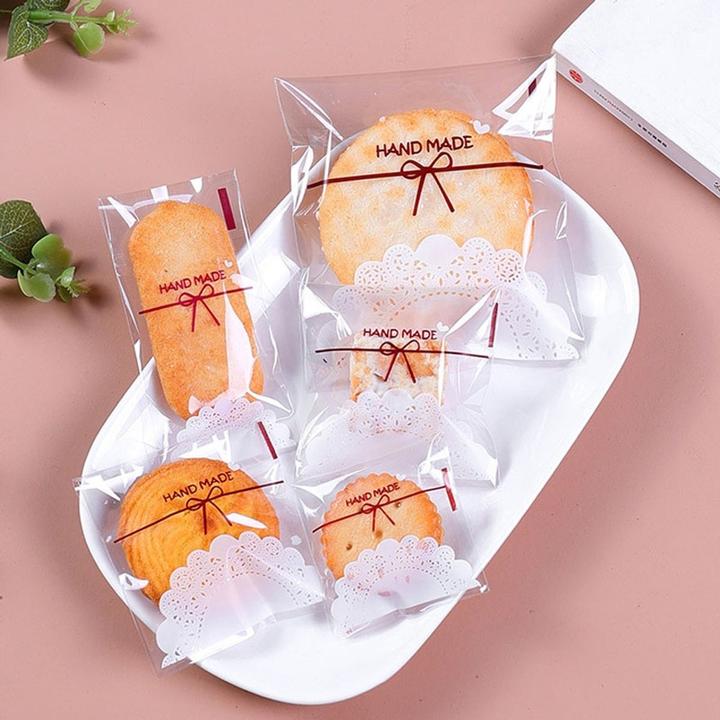 Actual product image König Design 100 x OPP bottom bags with sturdy cross bottom / biscuit bags 30µ / biscuit bags (1 x)