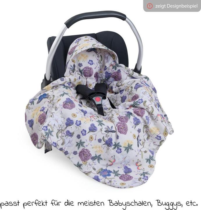 Actual product image Hauck Snuggle so Cosy Beige Floral (75 x 75 cm)