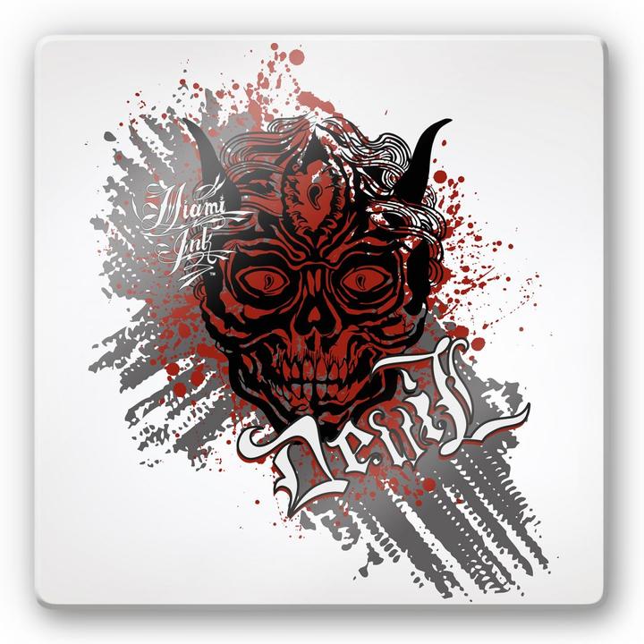 Actual product image Miami Ink Devil (20 x 20 cm)