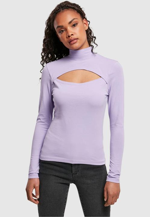 Actual product image Urban Classics Ladies Cut-Out Turtleneck Longsleeve (XXL)